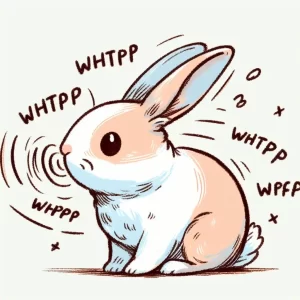 bunny nose twitching in Rabbit Body Language